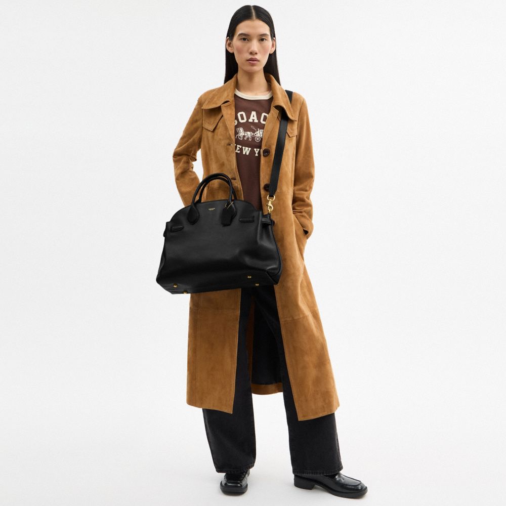 Женские сумки Coach Soft Empire Carryall Bag 40 — фото 6