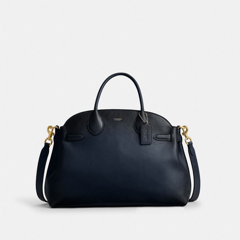 Coach black carryall sale