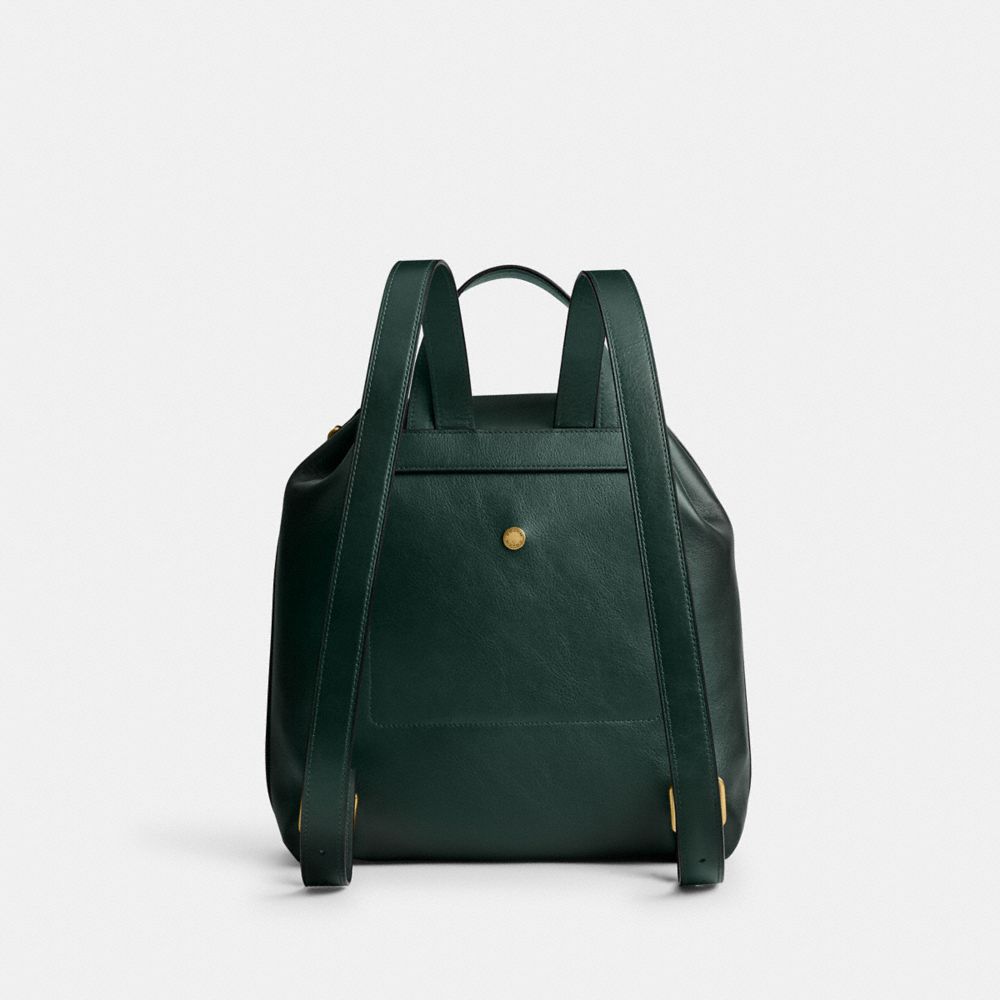 COACH®,Crosby Backpack 28,Backpack,Metal,Logo,Compact,Casual,,Back View