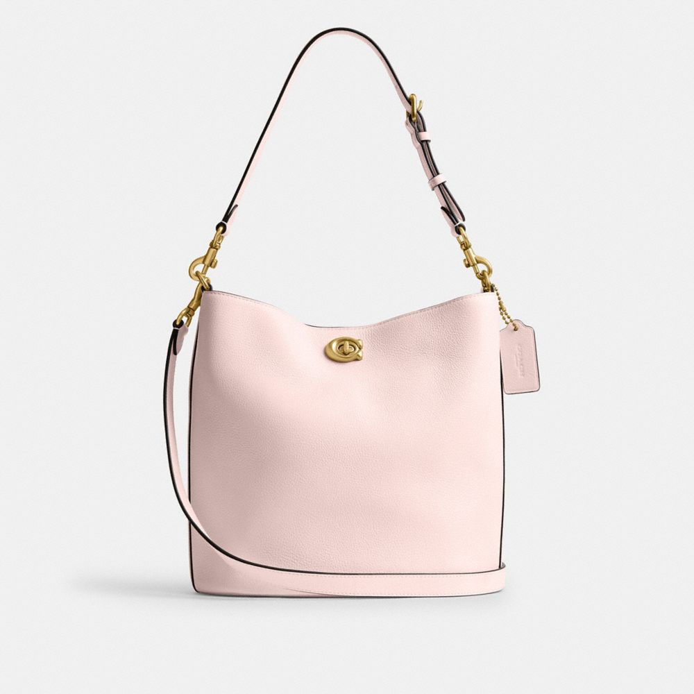 COACH®,Willow Soft Bucket Bag,,Front View