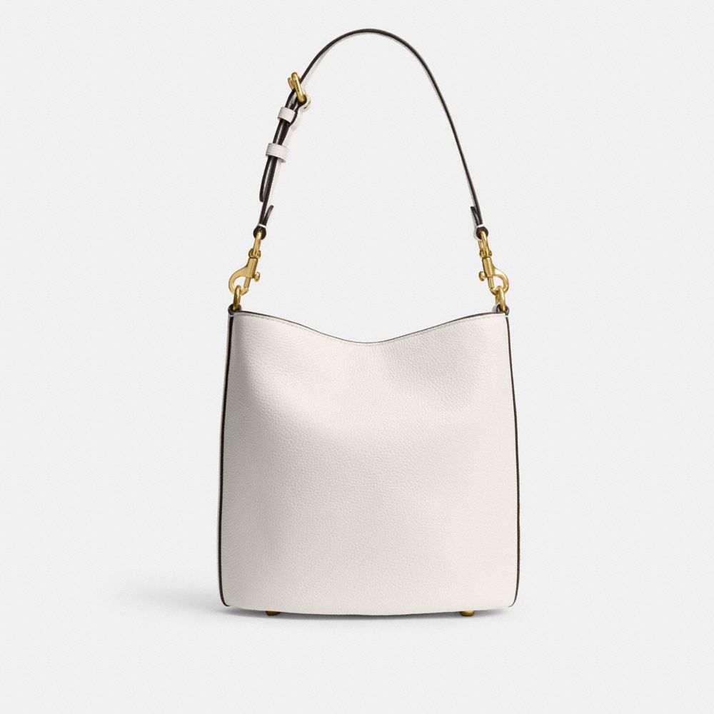 COACH®,Willow Soft Bucket Bag 19,,Back View