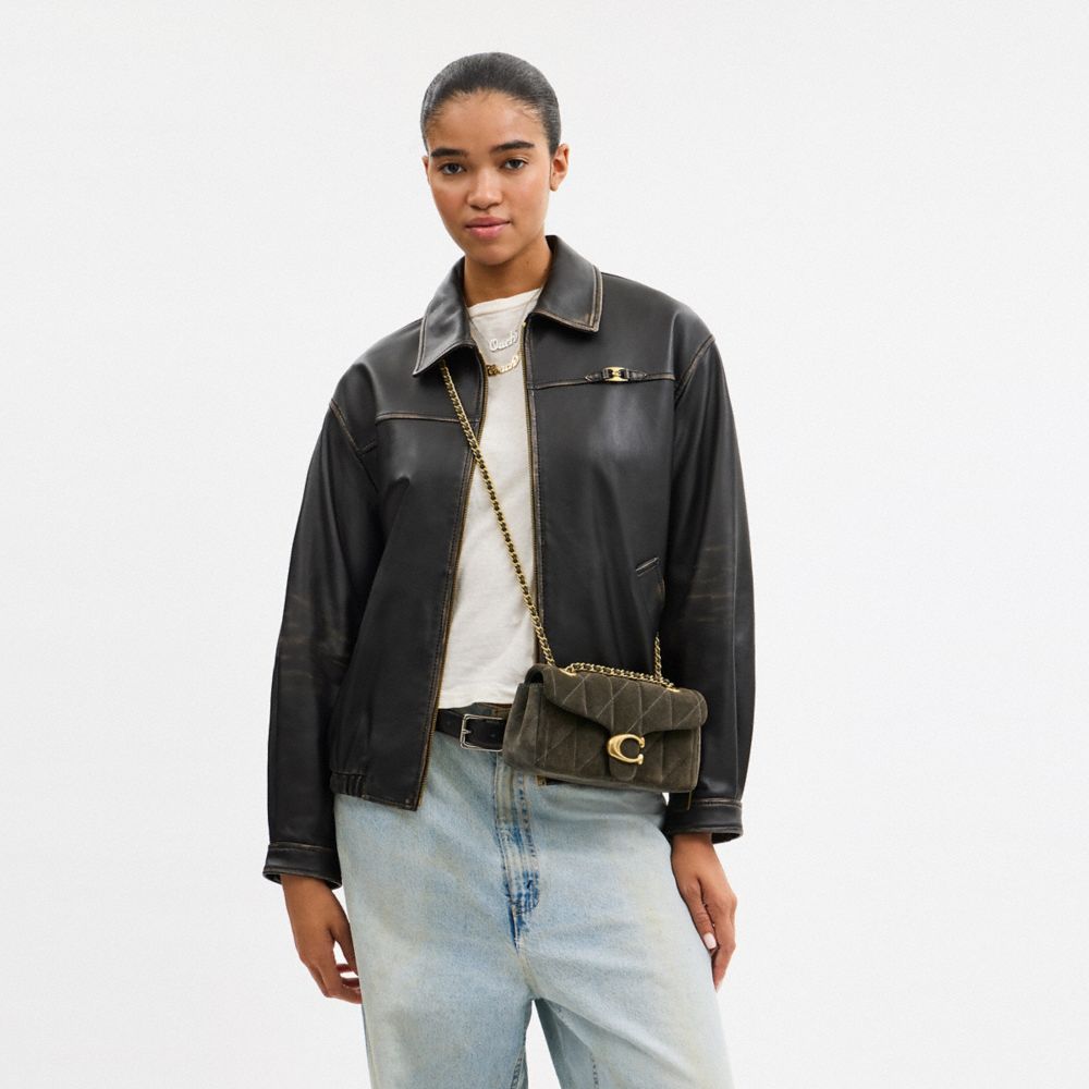 Coach Tabby Shoulder Bag 20 With Quilting
