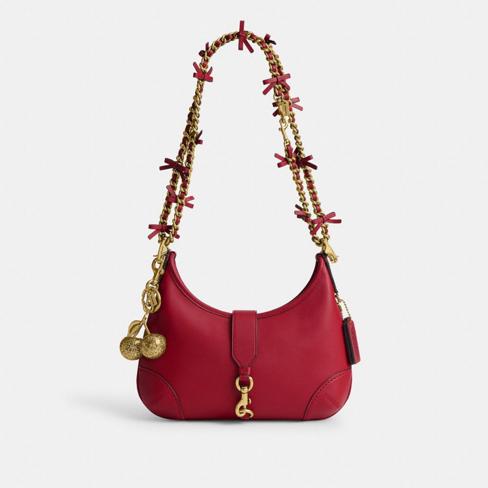 Hamptons Hobo Bag With Charm And Strap