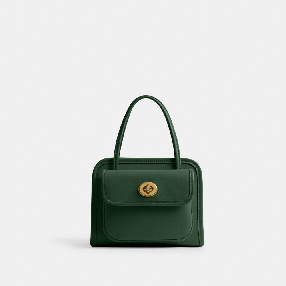 Shop Coach Safari Tote In Green