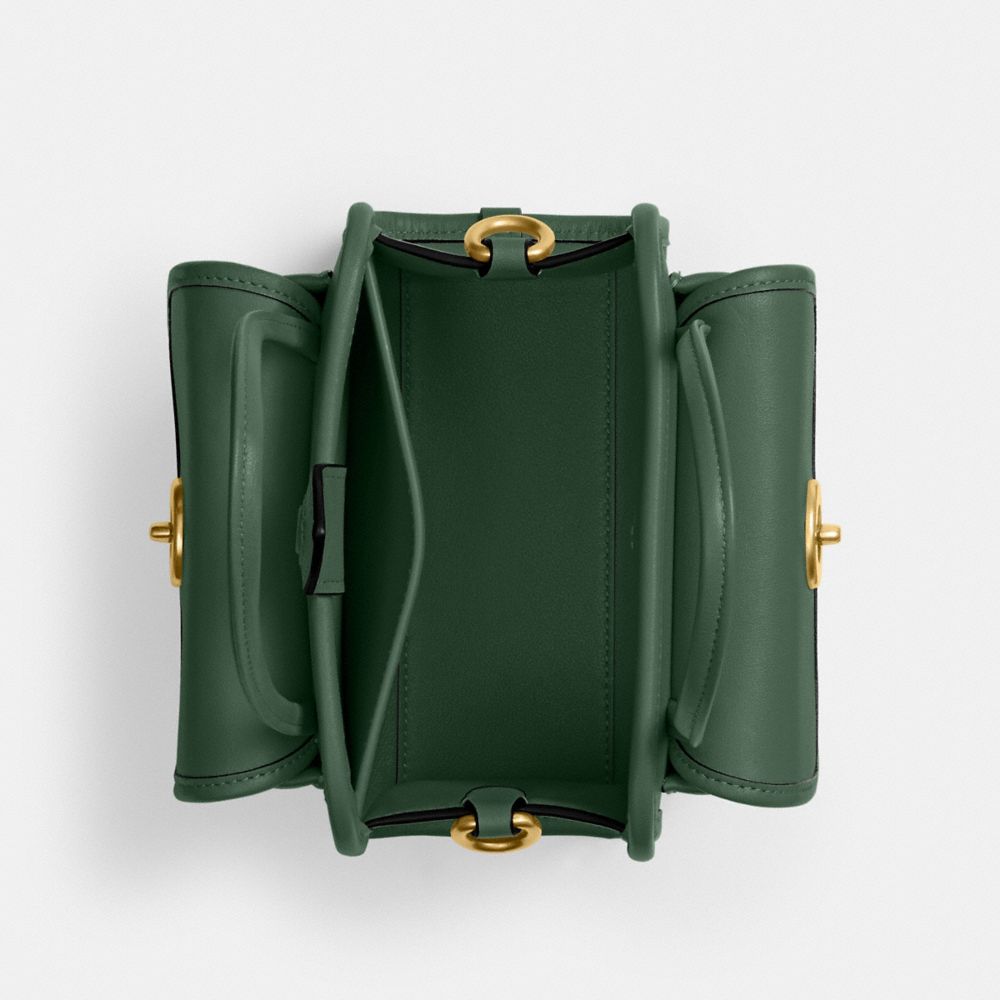 Shop Coach Safari Tote In Green