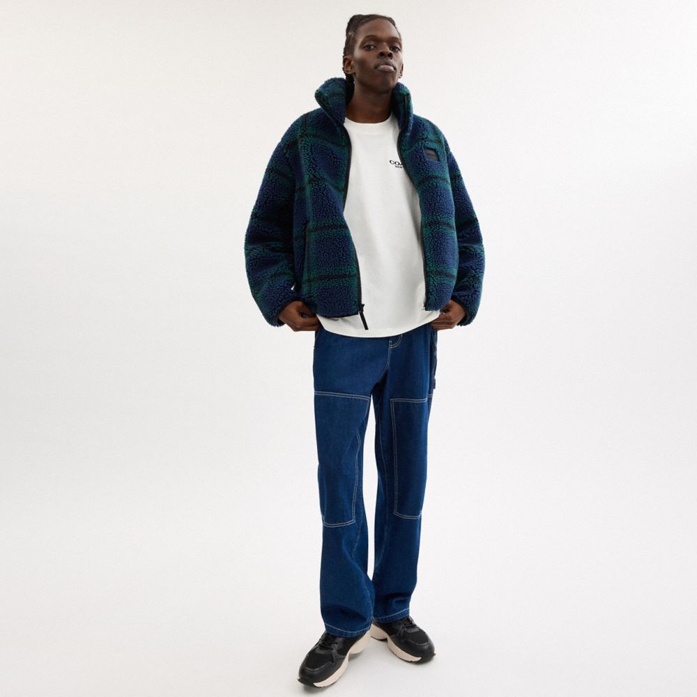 COACH®,ノベルティ シェルパ ジャケット,ジャケット&コート,