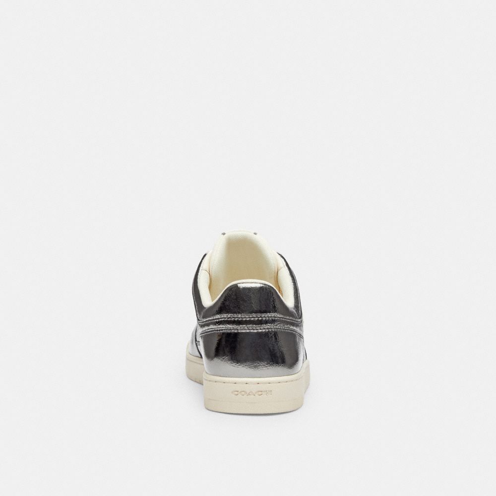 COACH®,C201 Sneaker,Rubber,Leather,Casual,Logo,Perforated,Traction,Casual,Multi Color,Alternate View