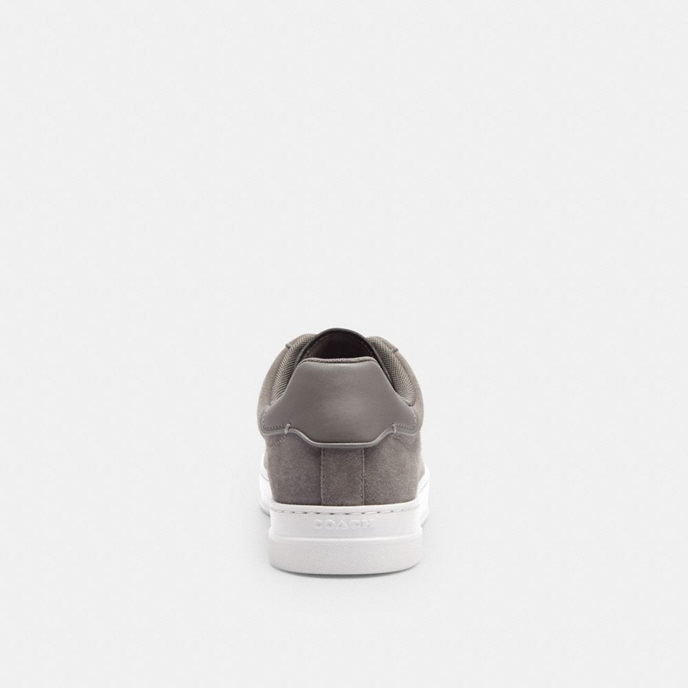 Coach High Line Sneaker In Charcoal