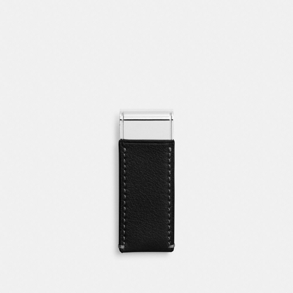 Coach Money Clip In Black