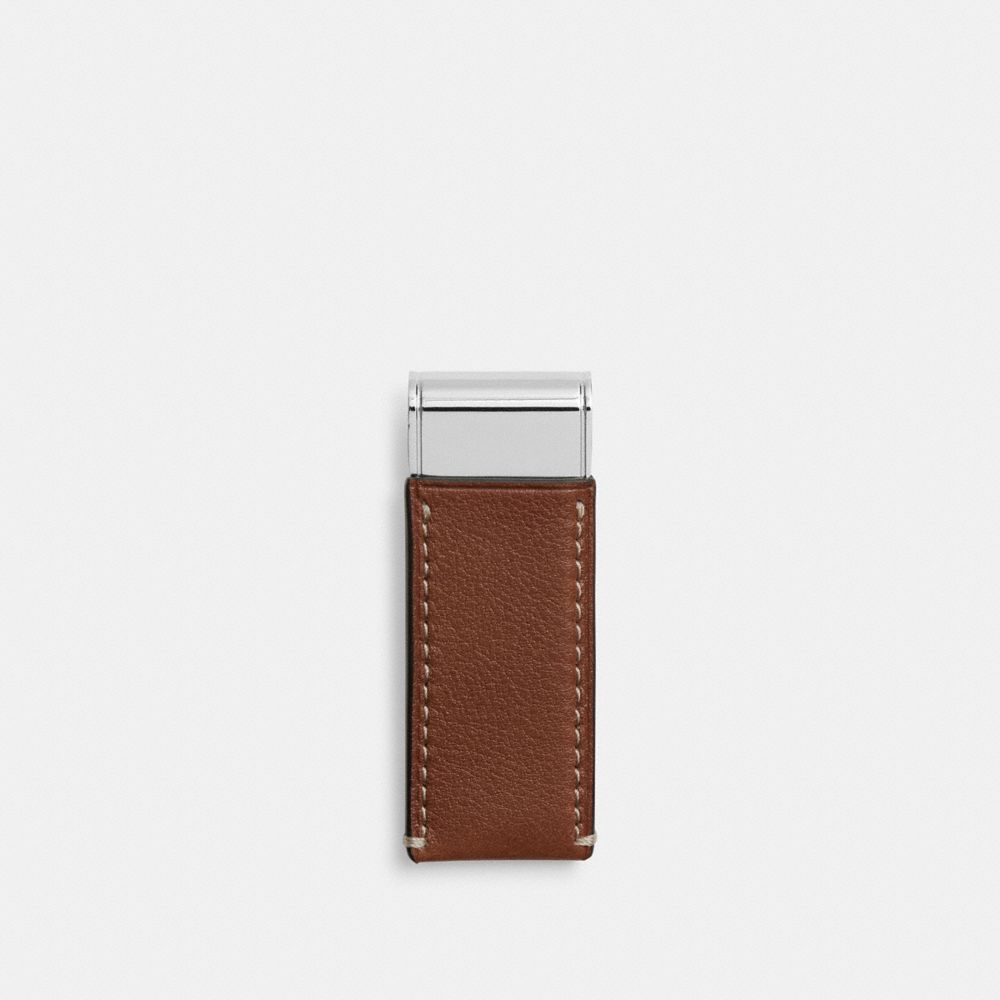 COACH®,Money Clip,,Back View