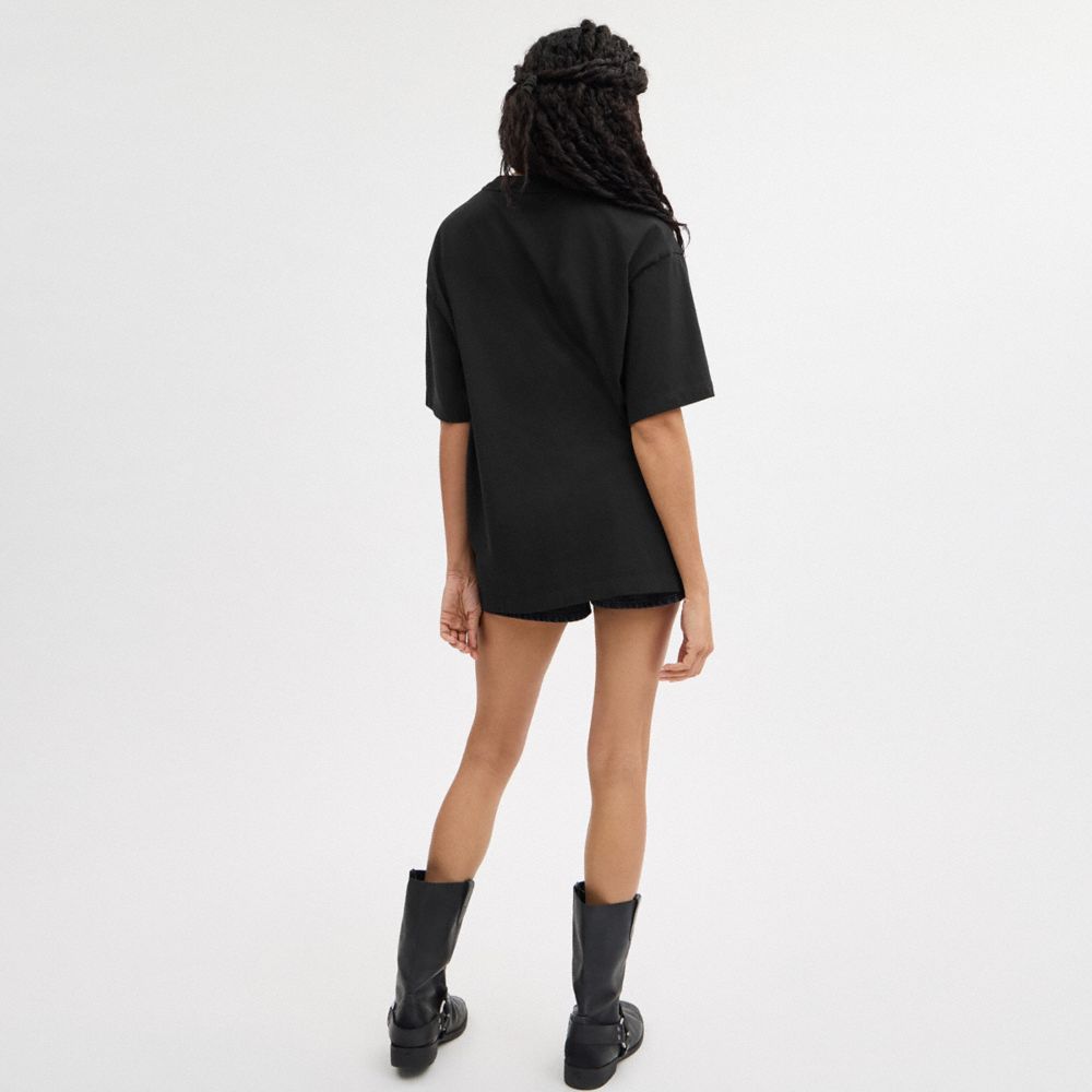 COACH®,Buy Now Bow T Shirt,,Scale View