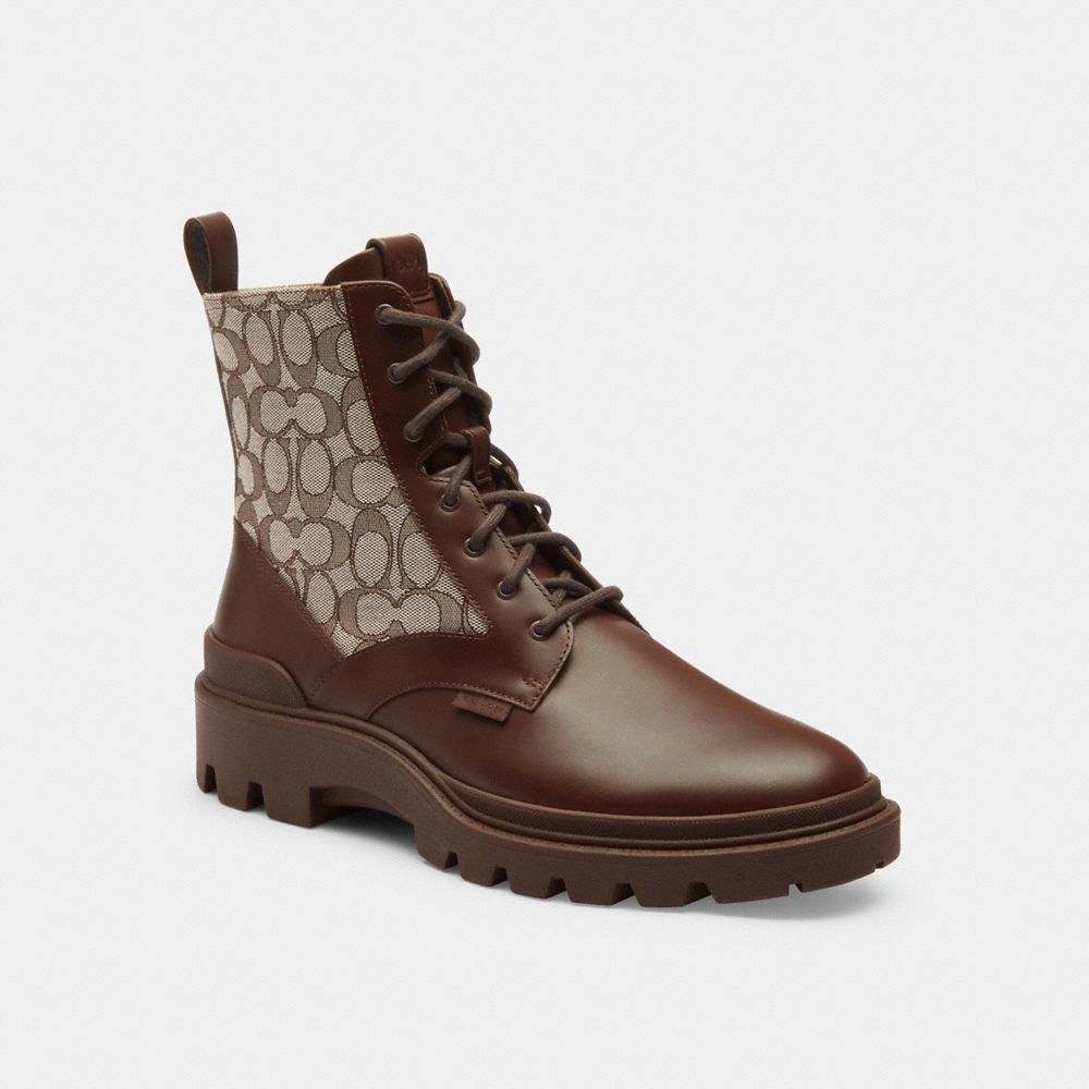 Maple Charlie Boot In Signature Jacquard