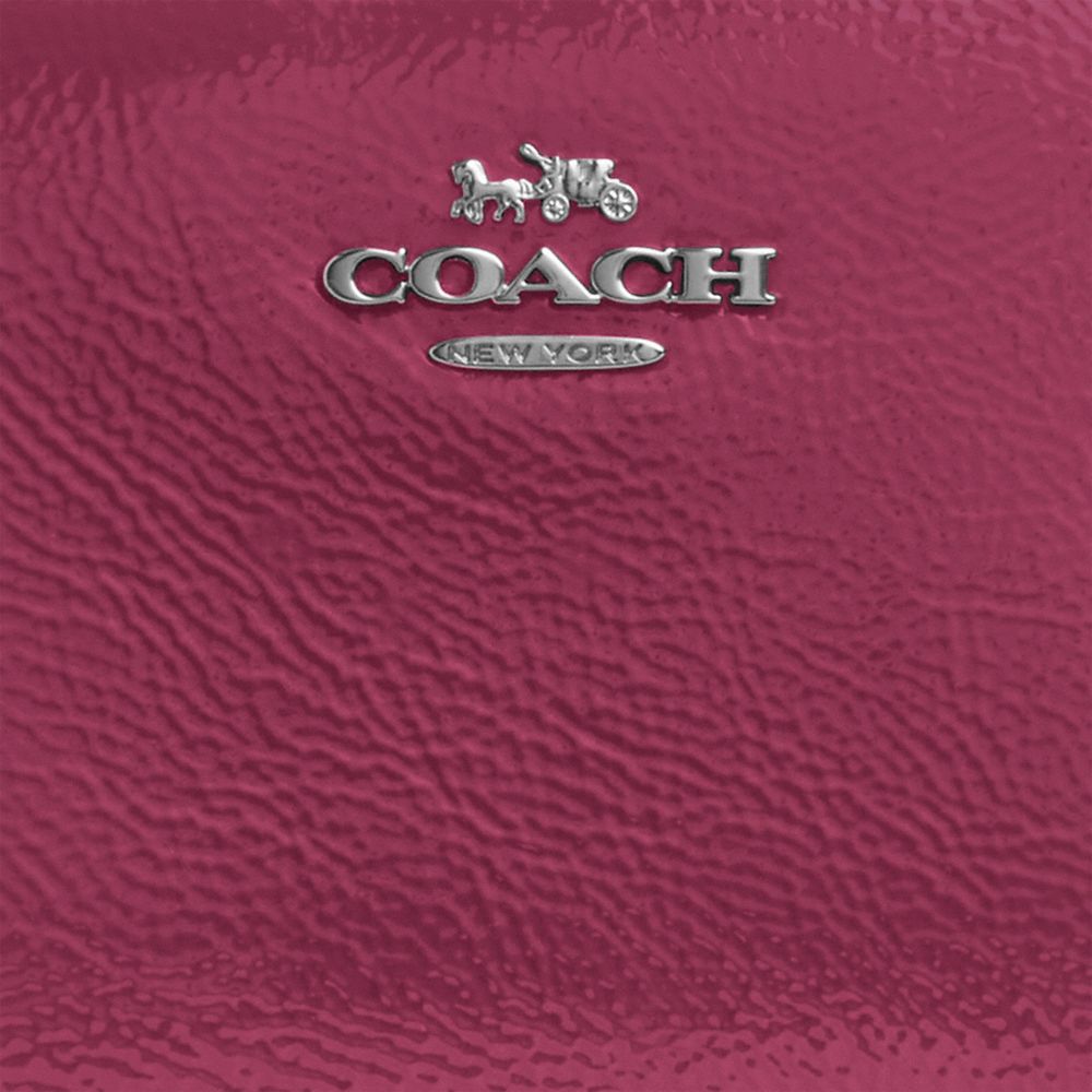 COACH®,Snap Wallet,Bi Fold,Logo,Metal,Casual,Maroon
