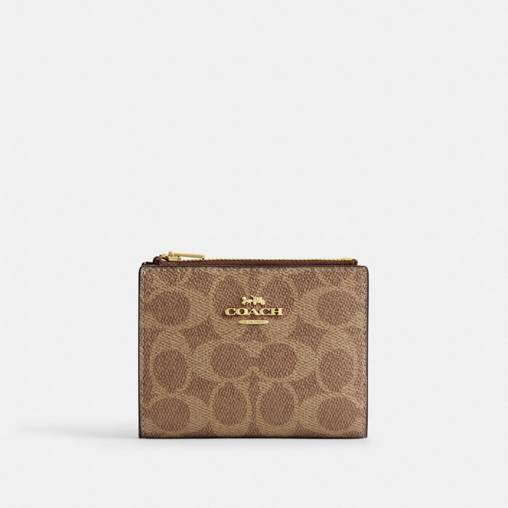 COACH Outlet Bifold Wallet In Signature Canvas