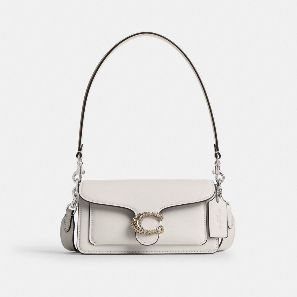 Silver Chalk Tabby Shoulder Bag 20