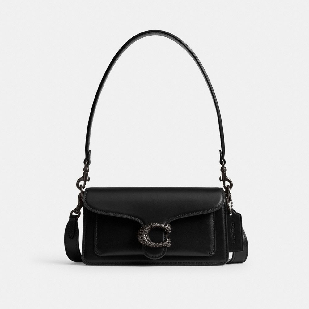 Coach black tabby bag sale