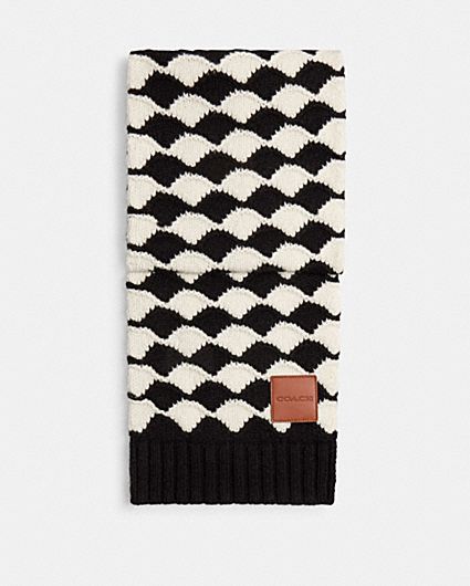 COACH® Outlet | Reversible Signature Cashmere Muffler COACH® Outlet | Reversible Signature Cashmere Muffler