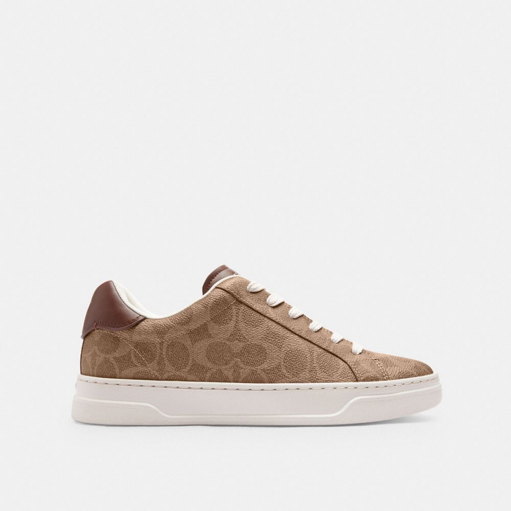 COACH HIGH LINE SNEAKER IN SIGNATURE CANVAS 