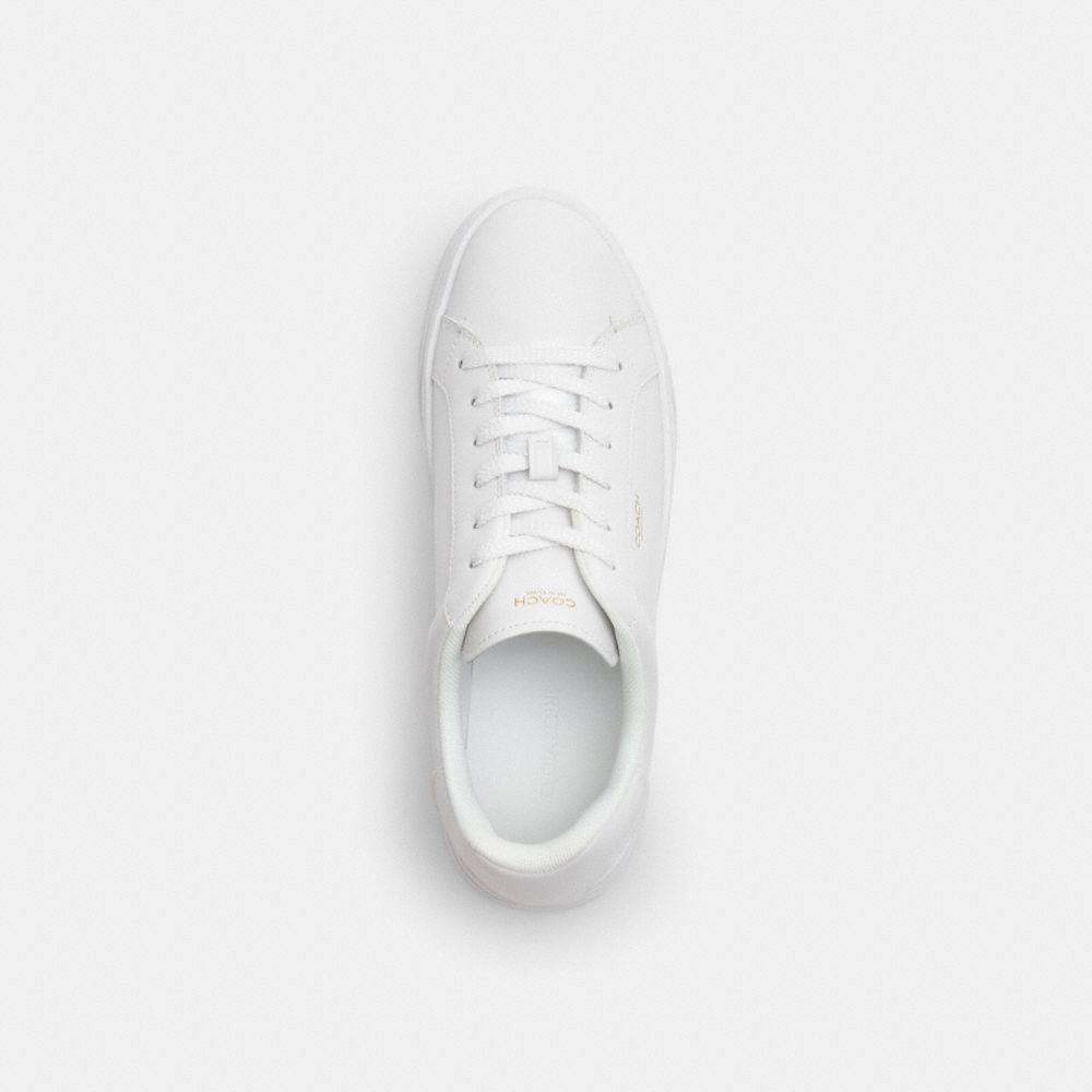 Shop Coach High Line Sneaker In Optic White