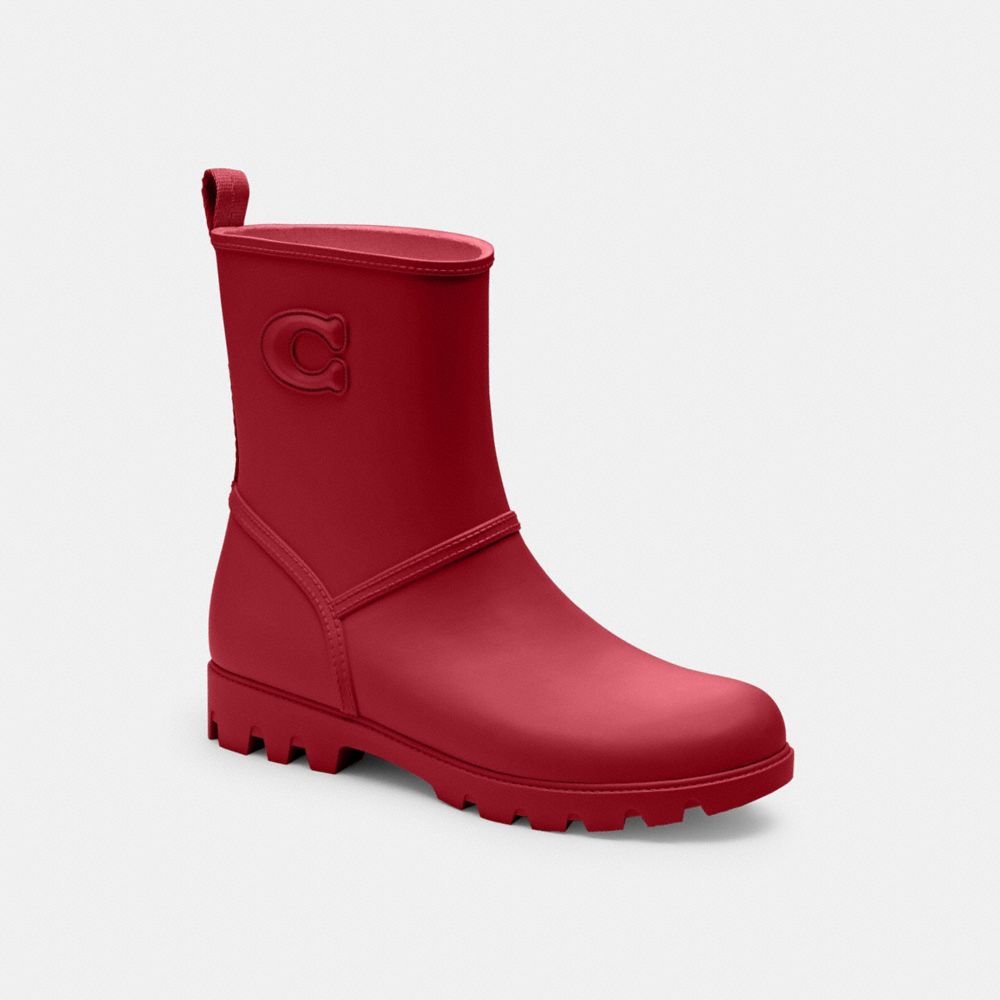 COACH®,Ryder Rainboot,,Front View