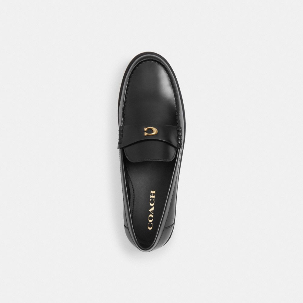 Shop Coach Jocelyn Loafer In Black