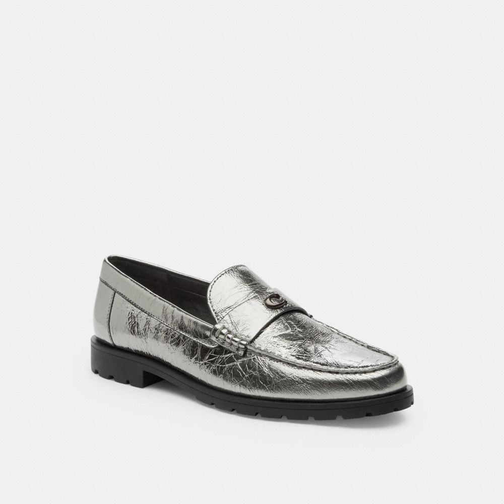 Shop Coach Jocelyn Loafer In Grey