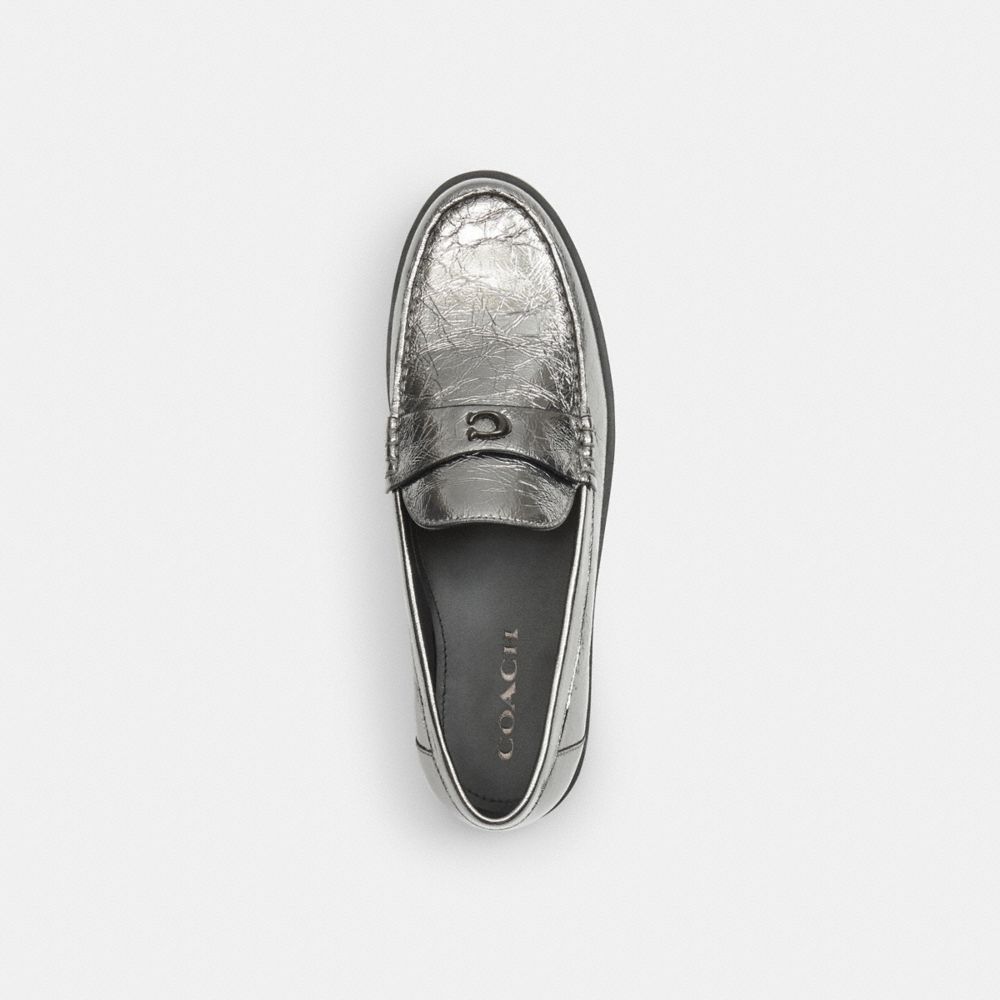 Shop Coach Jocelyn Loafer In Grey