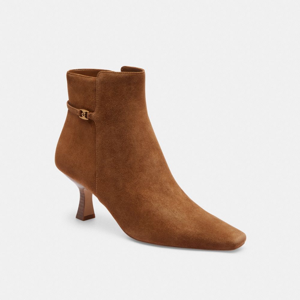 Coach suede boots on sale