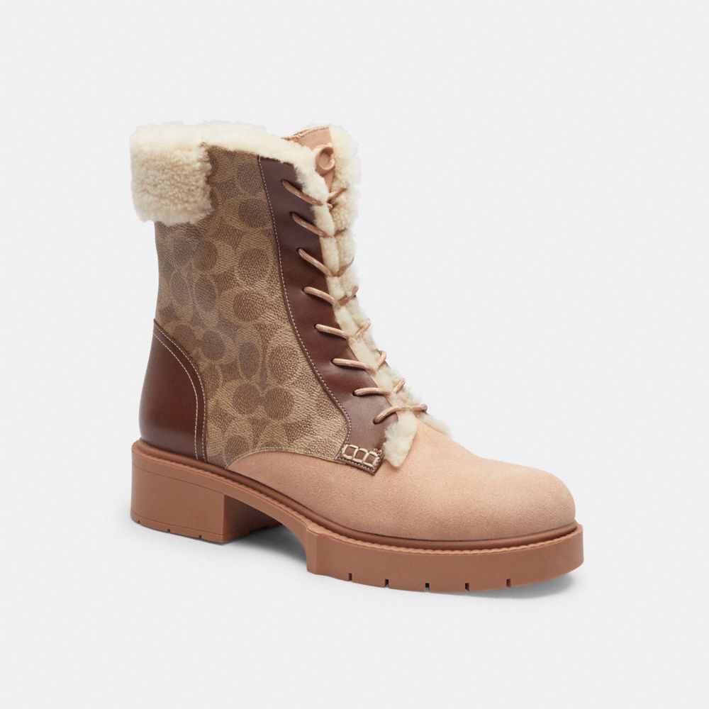 Leighton Bootie In Signature Canvas