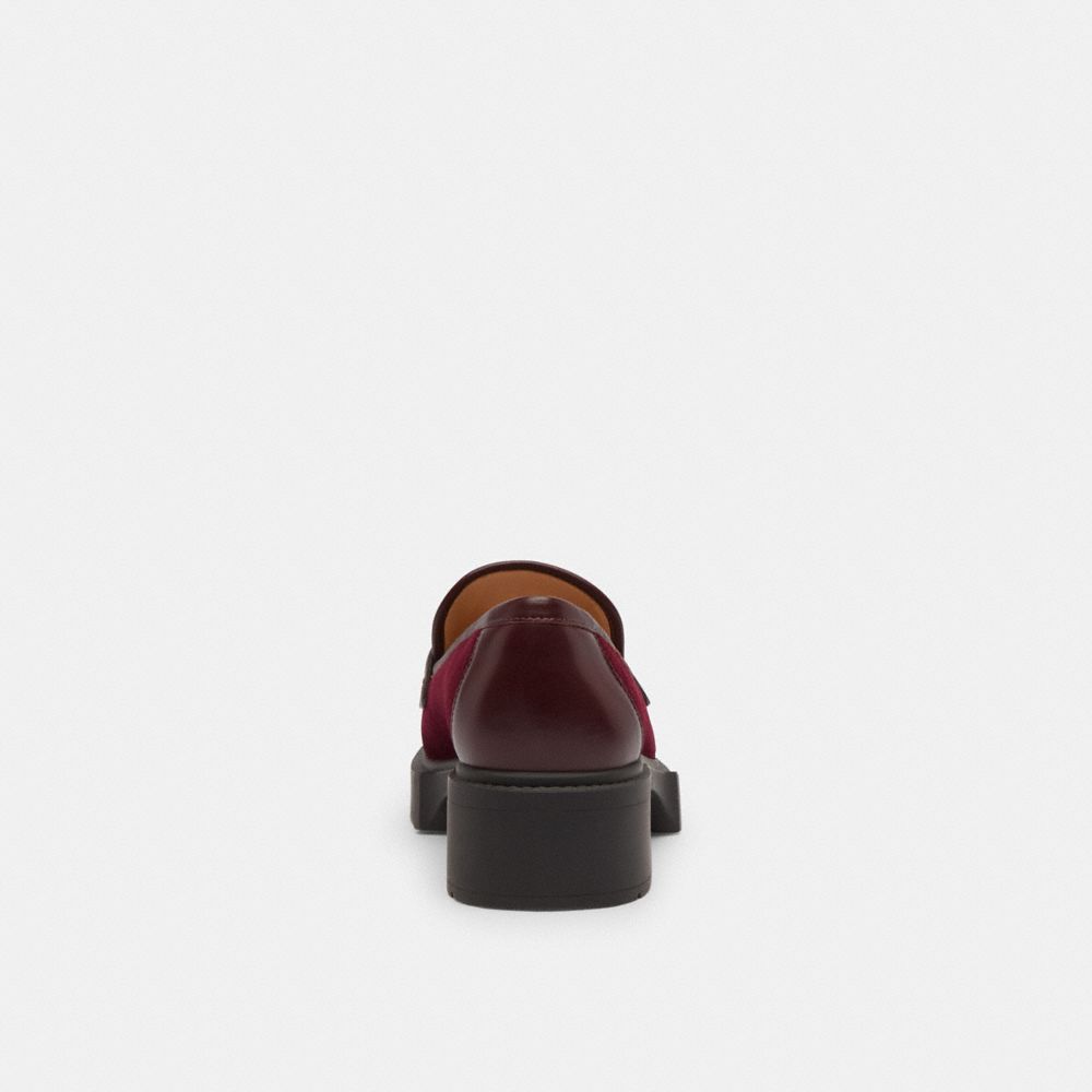 COACH®,Leah Loafer,,Alternate View