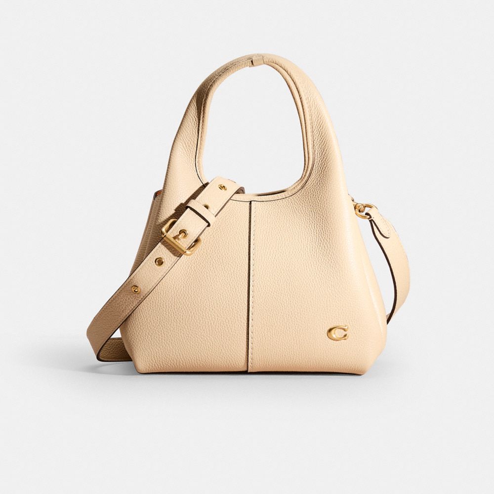 Coach Restored Lana 23 In Brass/ivory