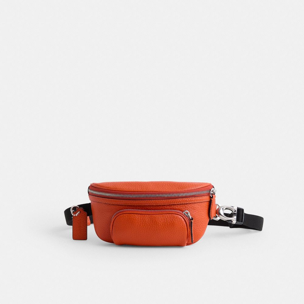 COACH®,Restored Beck Belt Bag,Burnt Orange,Front View