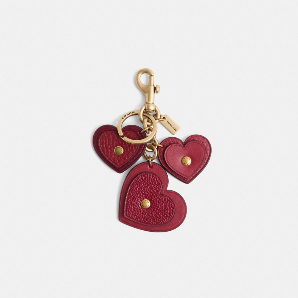 Remade Heart Cluster Charm Key Chain | Accessories | Coach | COACH®