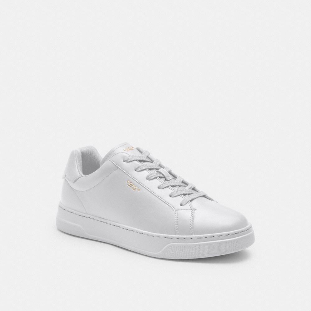 COACH®,CHAUSSURE DE SPORT HIGH LINE,Blanc optique,Front View