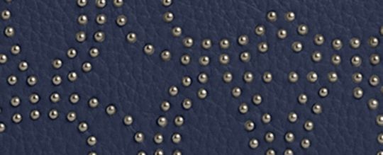 COACH®,Nina Small Tote Bag With Signature Rivets,Crossbody,Studded,Embellished,Work,Navy