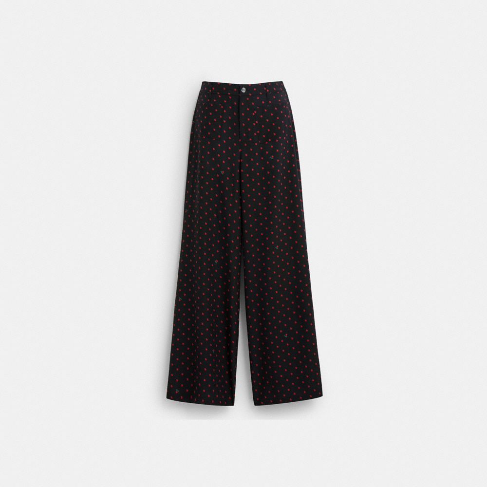 COACH®,Apple Dot Pants,,Front View image number 0