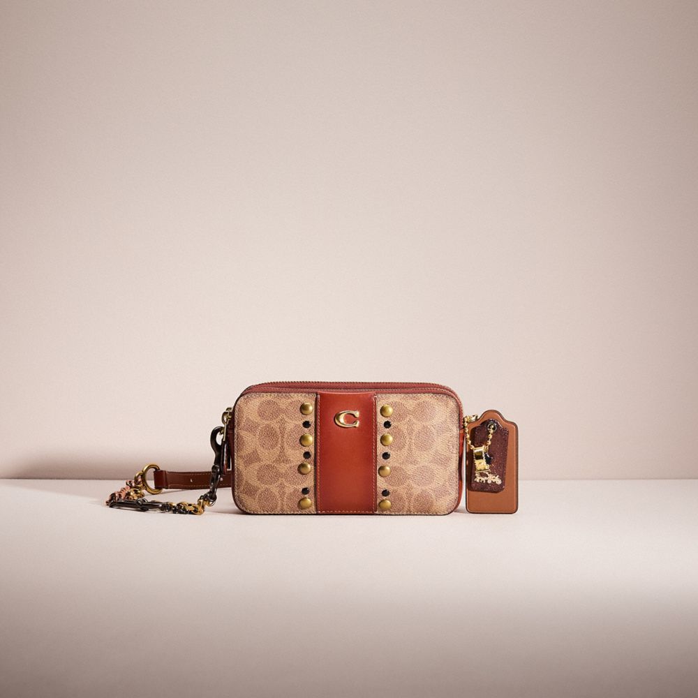 COACH® Upcrafted Kira Crossbody In Colorblock Signature Canvas