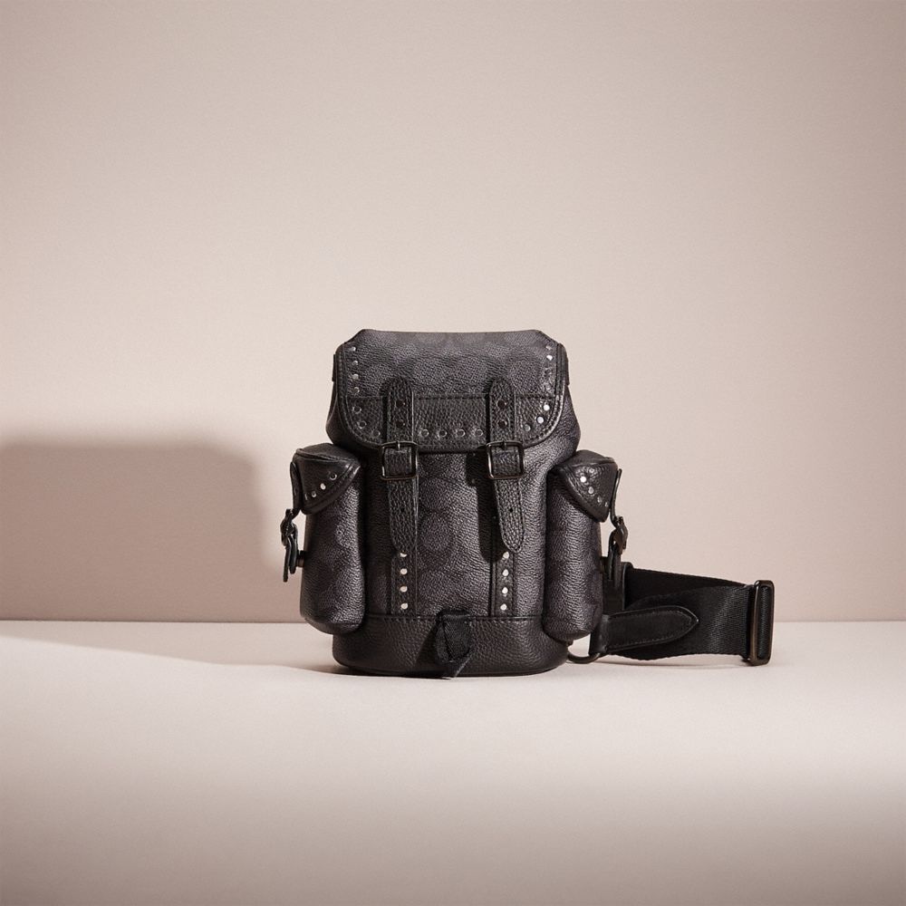 COACH® Upcrafted Hitch Backpack 13 In Signature Canvas