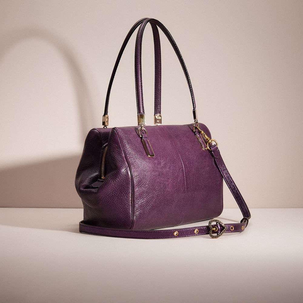 COACH®,Upcrafted Madison Small Madeline East/West Satchel,,Angle View