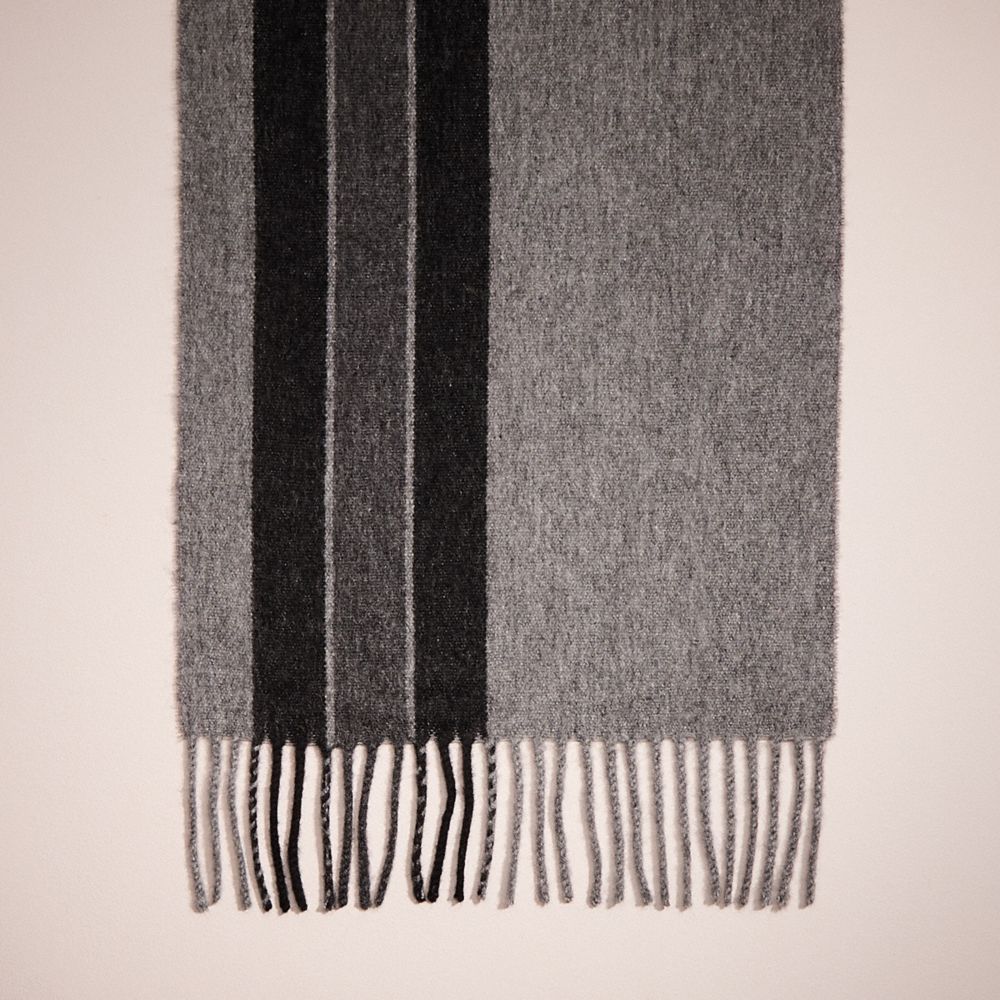 Coach Restored Varsity Stripe Scarf