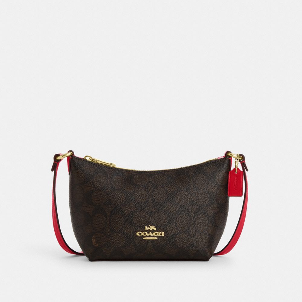 Coach top zip crossbody bag on sale