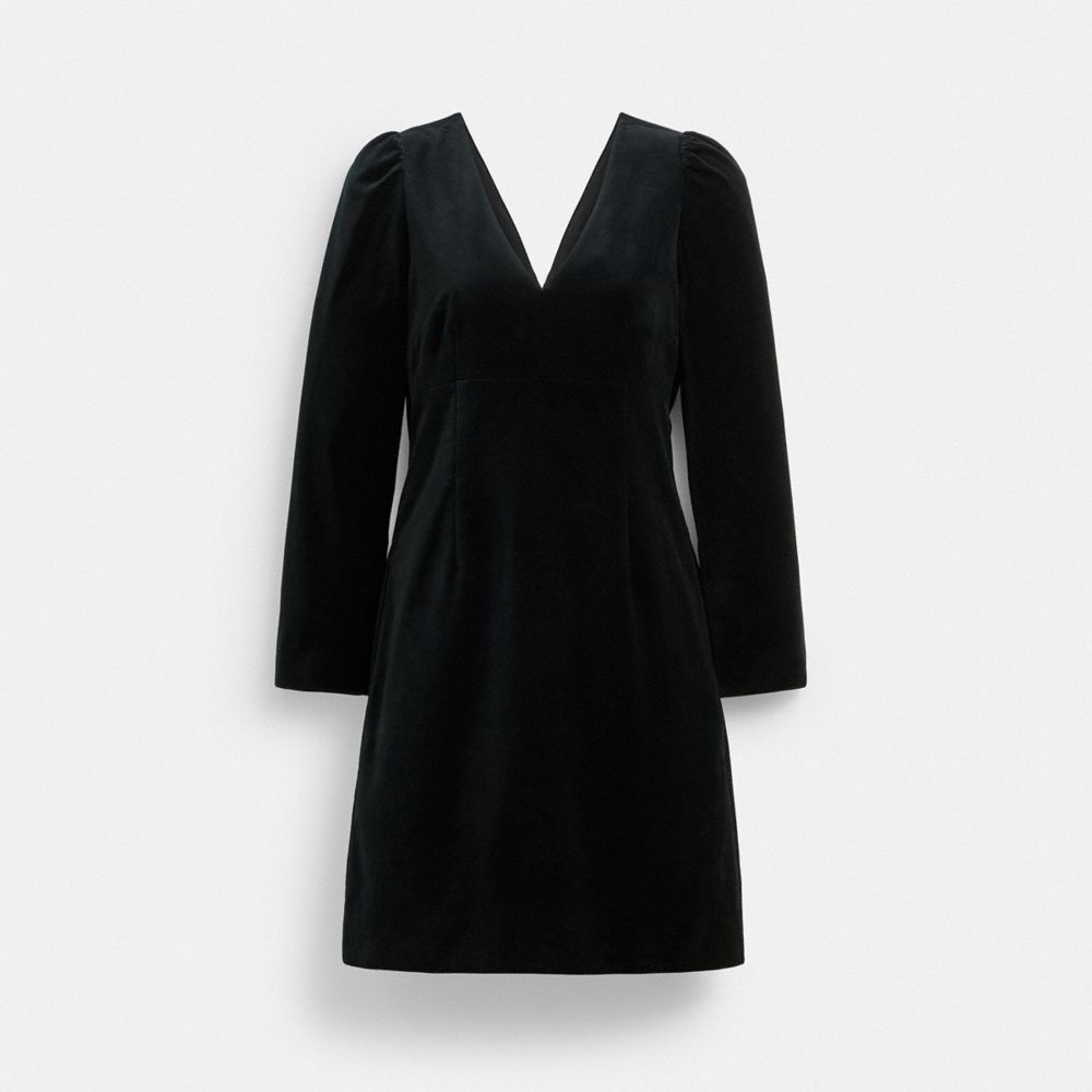 COACH VELVET DRESS 