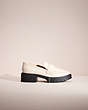 COACH®,RESTORED LEAH LOAFER,Chalk,Front View
