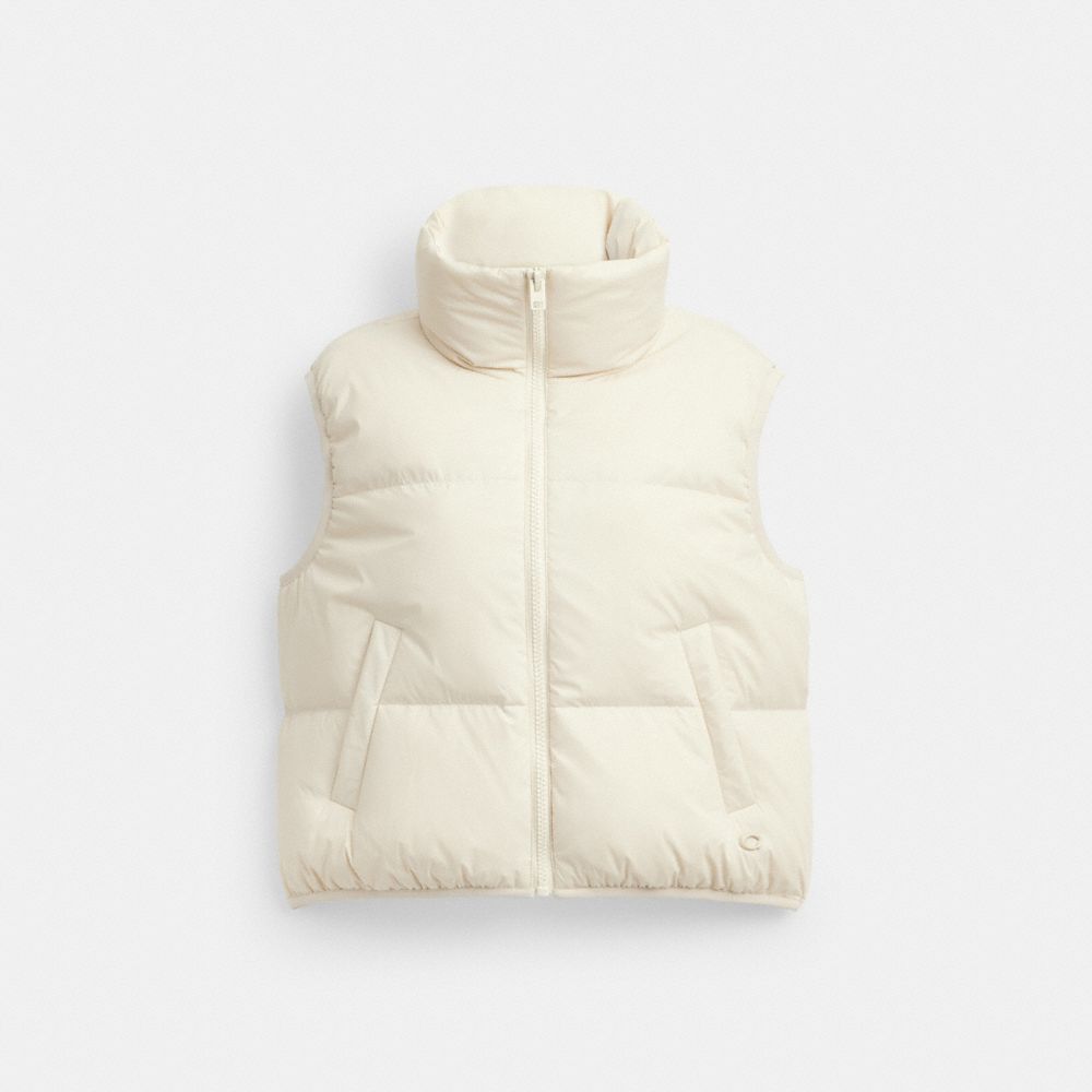 Coach puffer vest online