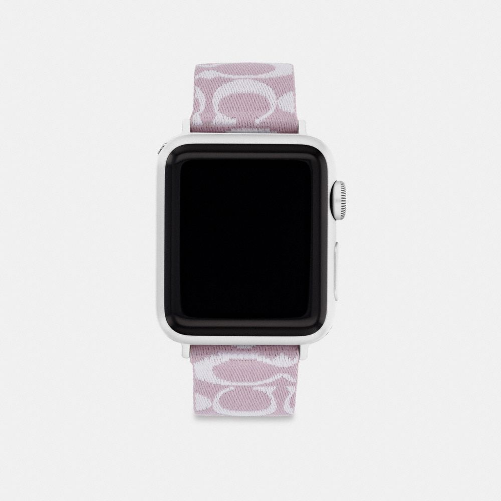 COACH®,APPLE WATCH® ストラップ・38MM/40MM/41MM,腕時計,ﾊﾟｰﾌﾟﾙ