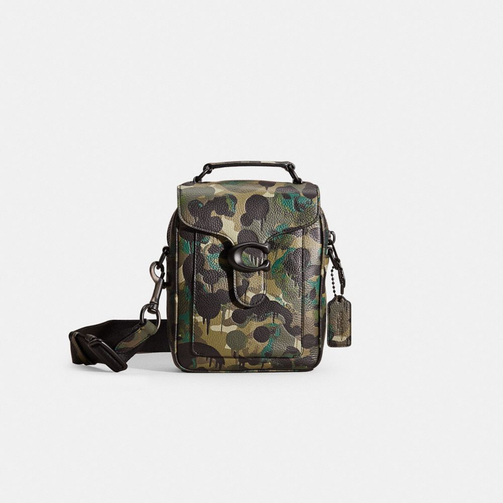 COACH®,Restored Tabby Crossbody With Camo Print,,Front View