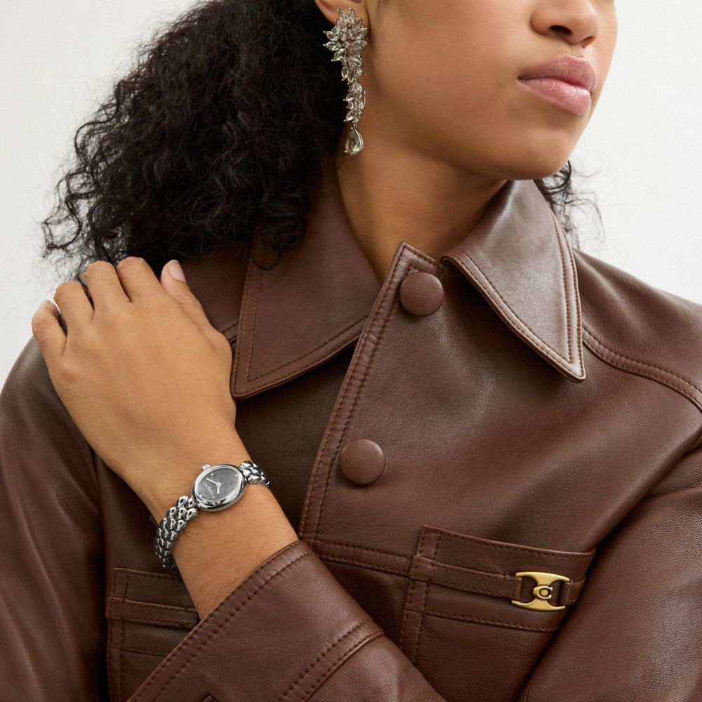 COACH®,Sammy Watch, 22 Mm,Analog,Crystal,Stainless Steel,Casual,,Detail View