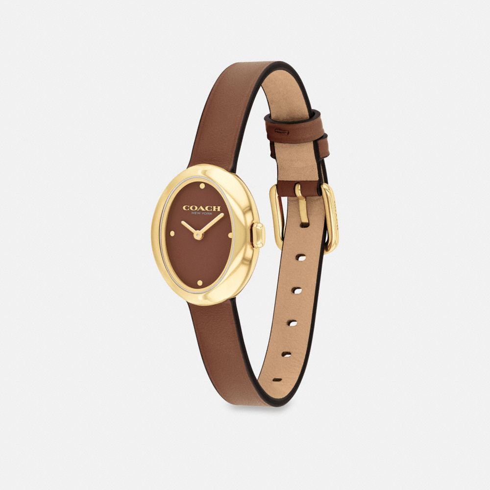 Coach Sammy Watch, 22mm In Saddle