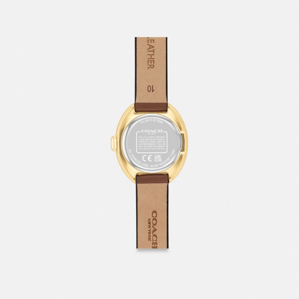 Coach Sammy Watch, 22mm In Saddle