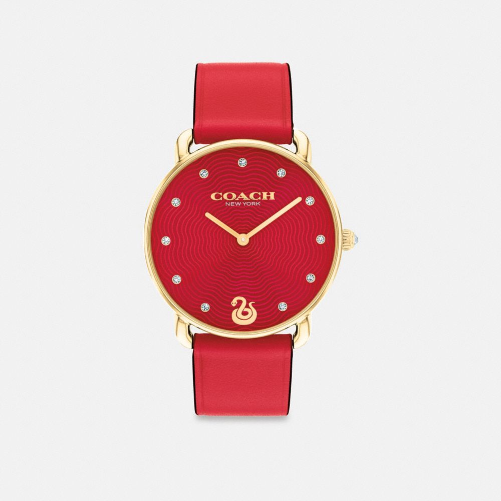 COACH®,Elliot Watch, 36 Mm,,Front View